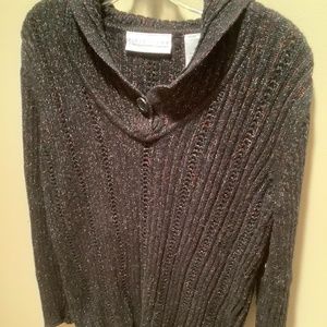 Ladies First Issue by Liz Claiborne hoodie sweater